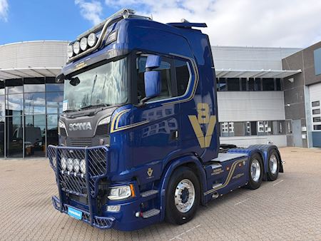 Scania S730 V8 6x4 Hydraulik, Sattelzugmaschine