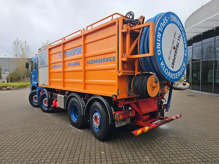 Billede 3 - MAN TGA 35.390 8X2-6 Simom Moos Slamsuger