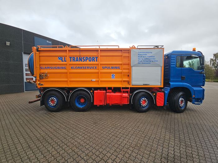 Billede 15 - MAN TGA 35.390 8X2-6 Simom Moos Slamsuger