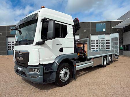 MAN TGM 26.290 6X2-4, Knæklad