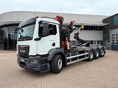 MAN TGS 35.480 8X4-4, Hejs/kran