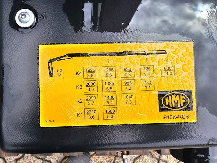 Billede 4 - HMF 910-K3-RCS Kran