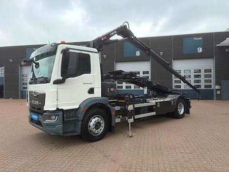 MAN TGM 18.290, Abroller/Kran