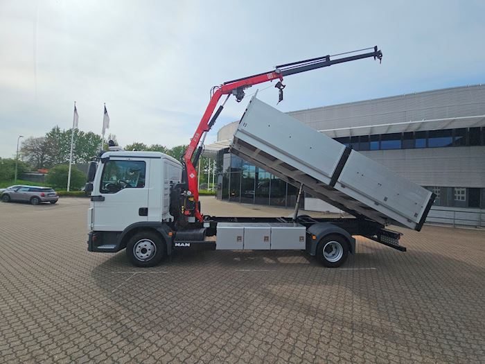 Billede 2 - MAN TGL 10.220 Tip/kran