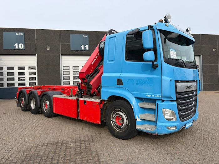 Billede 2 - DAF CF520 8x2-6 Hejs/kran